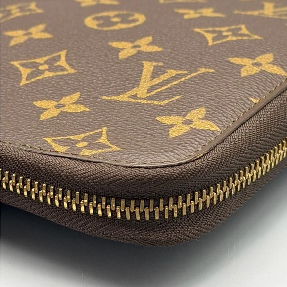 Louis Vuitton Monogram Travel Organizer Wallet - Brown/Gold - Picture 9 of 12